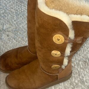 Ugg button boots